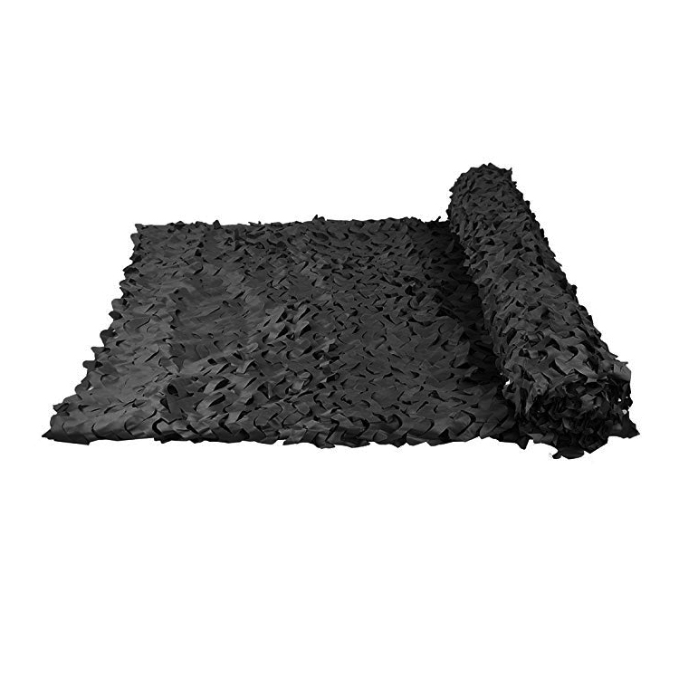 Hot Sale Military Black Camo net Camouflage Net for sunshelter