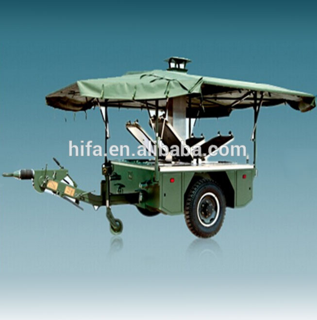 250 persons military mobile cooking trailer
