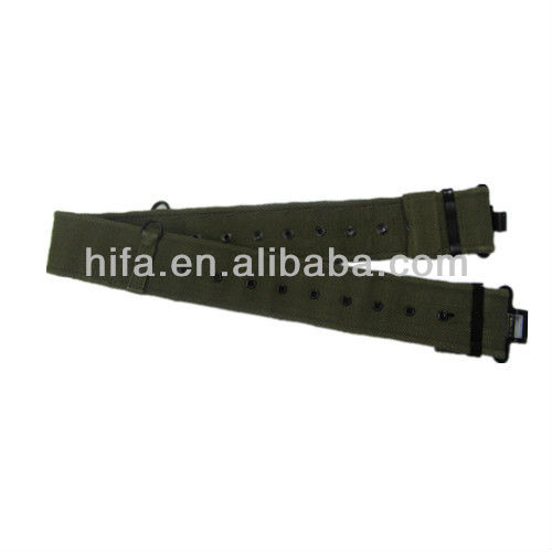 1958 British Army Pattern Belt Olive Drab webbing belt