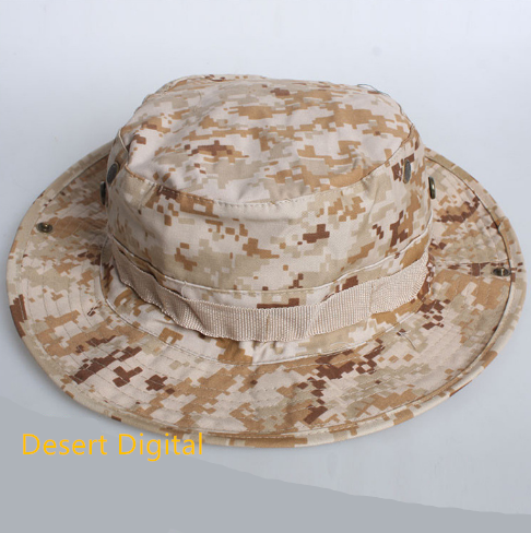 Military Camo Boonie/matching Hat with BDU/tCamping Hiking Trsvel Fisherman Hat