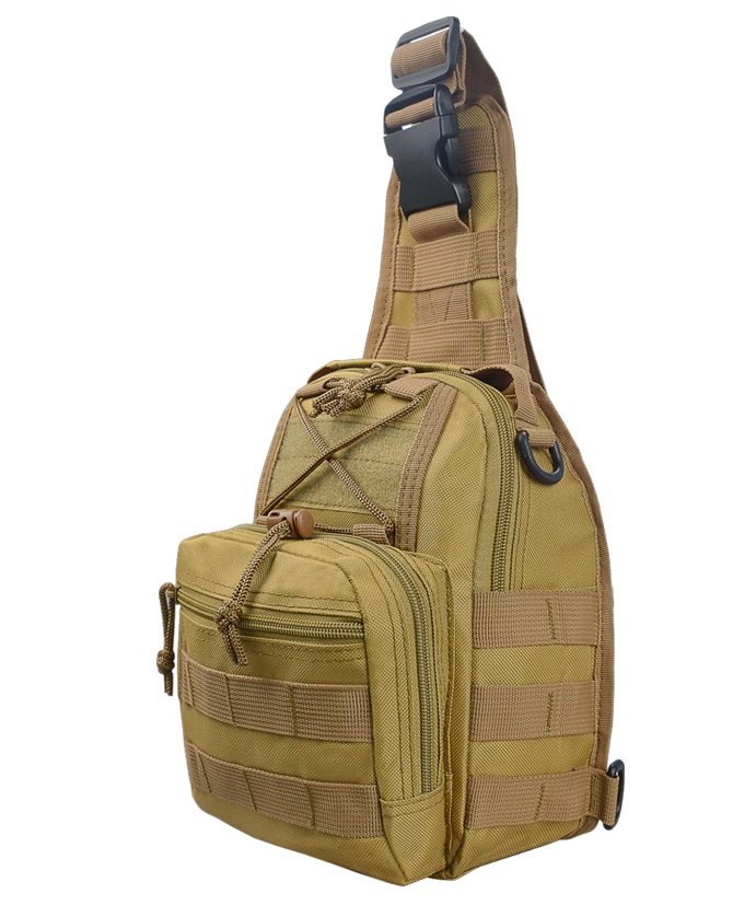 Cool Tactical Chest Shoulder Camouflage Bag Waterproof Outdoor Sports Bag