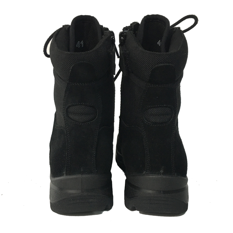 Wholesale genuine leather military boots full leather combat boots army boots police shoes