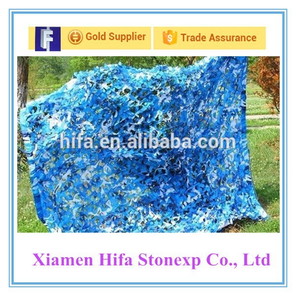 Wholesale Military Multispectral ocean blue Camouflage net roll for sale