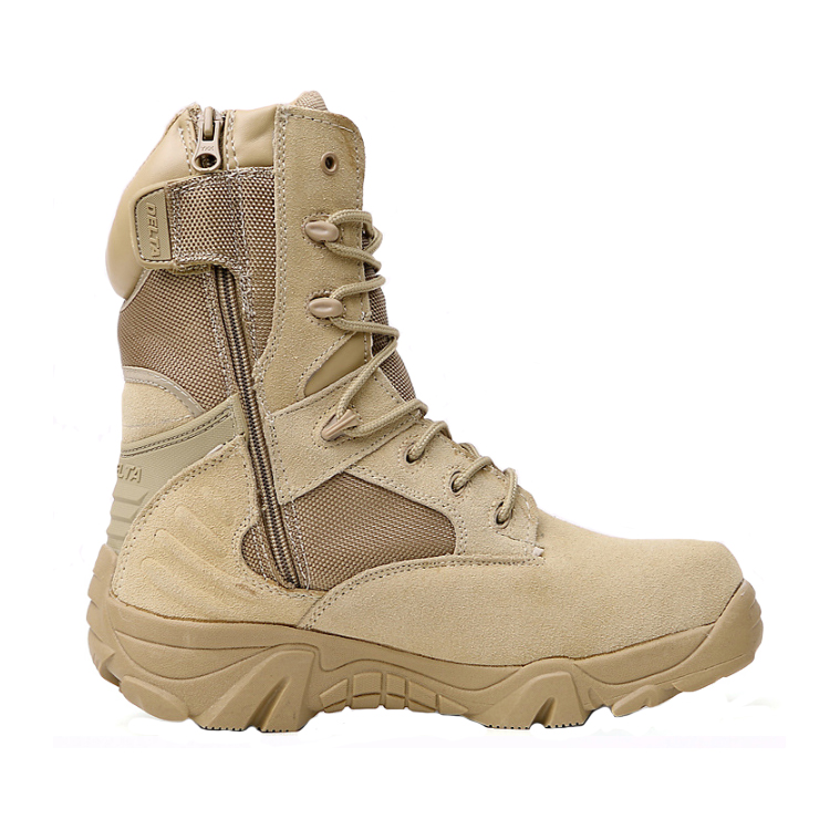 Sandy Breathable Light Weight Mens' Ultra-Light Combat Boots Military Tactical Boots Delta Boots
