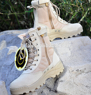 Military Army Desert Tactical Combat Suede leather boots